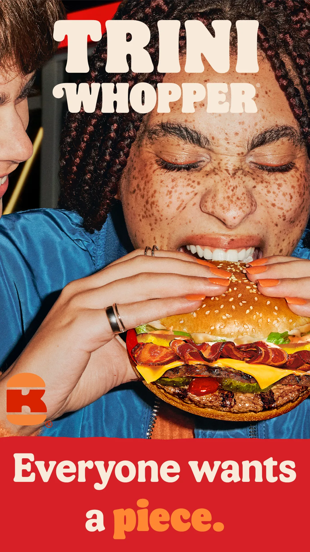 Burger King Trini Whopper Mobile Campaign